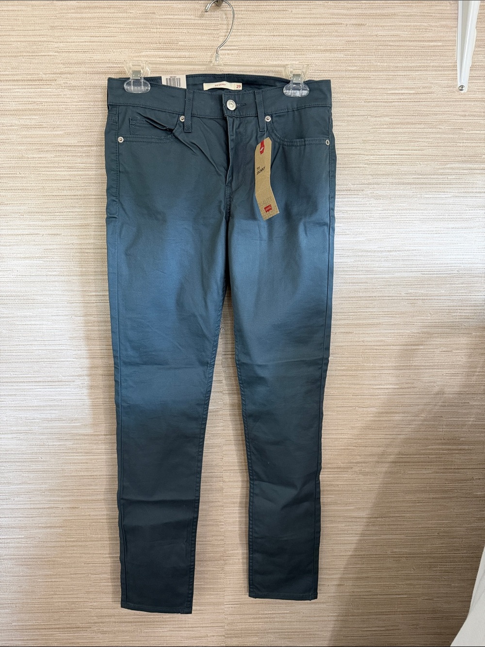 Levi's 711 Skinny Dusty Blue size 29/30 NWT